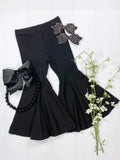 Black Bell Bottoms