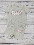 Checkered Sissy Outfit Set