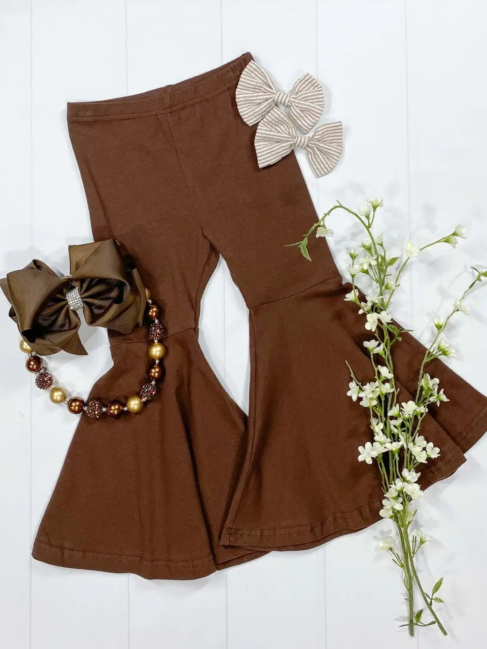 Girls Bell Bottom Pants