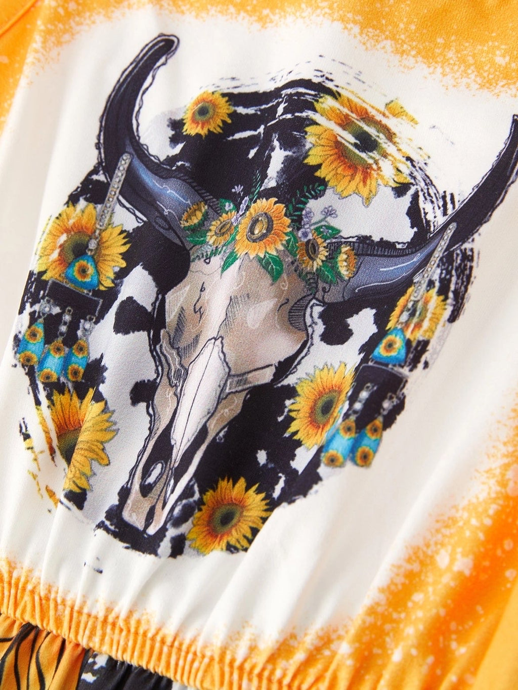 Cow Floral Jumpsuit
