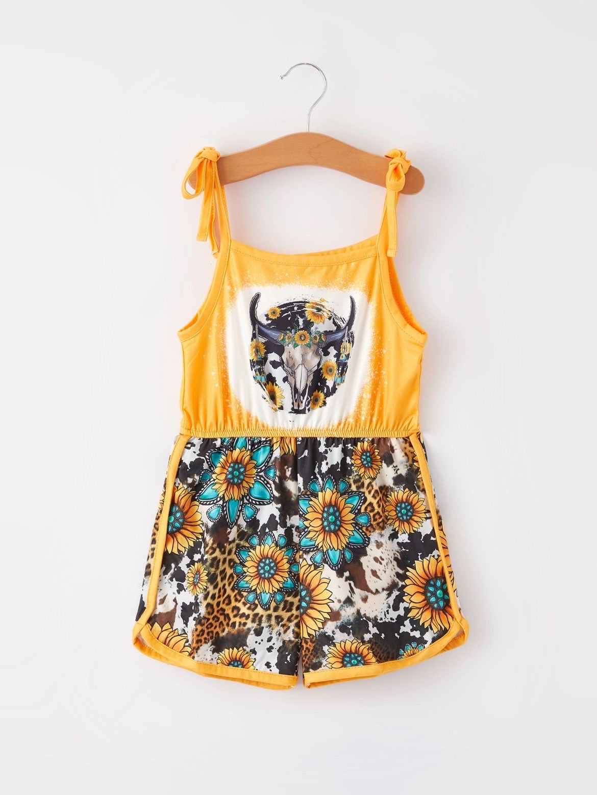 Cow Floral Jumpsuit