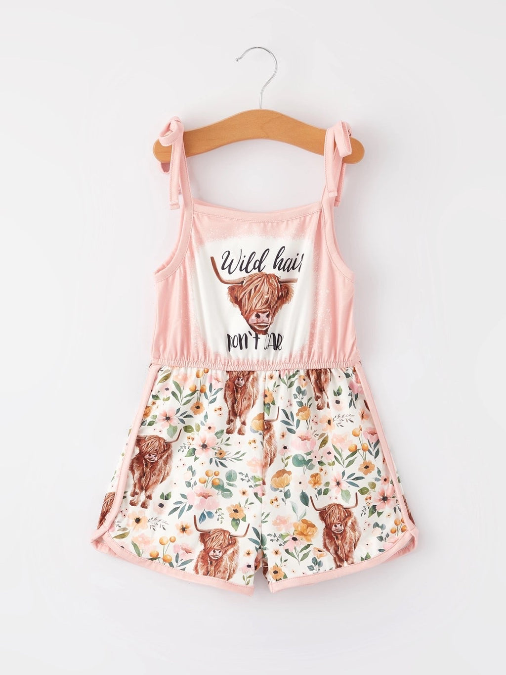 Cow Floral Jumpsuit