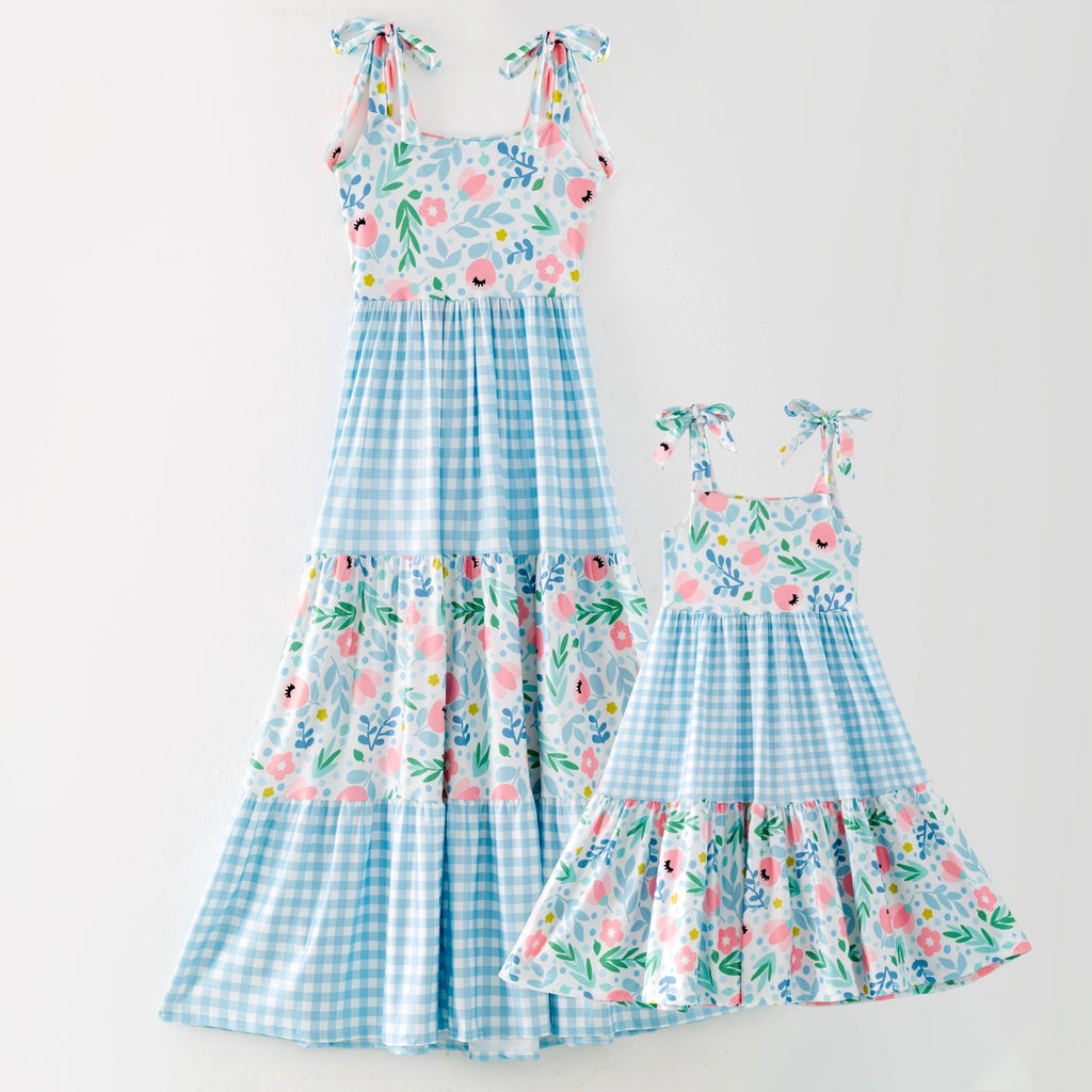 Mommy & Me Plaid Dress