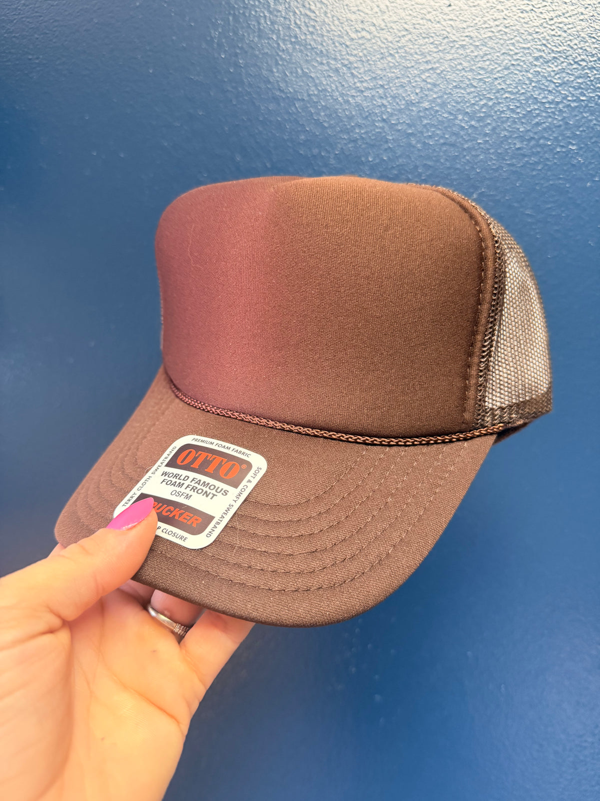 Brown Trucker Hat