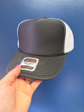 Black and White Trucker Hat