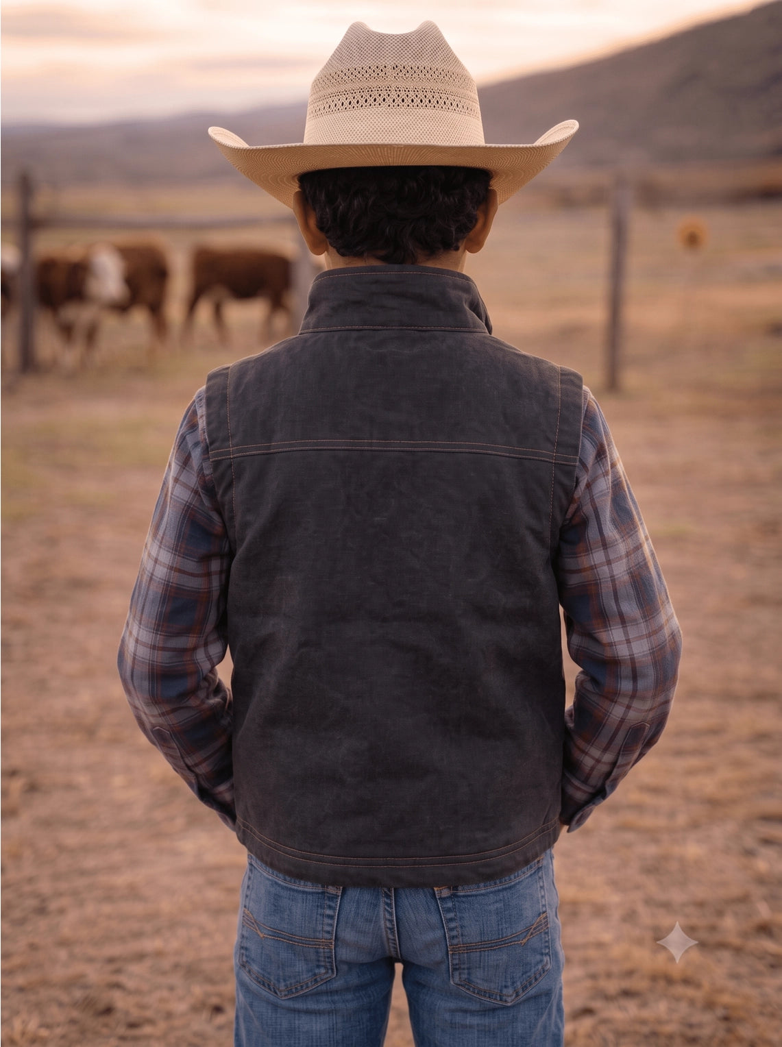 Boys' Western Vest