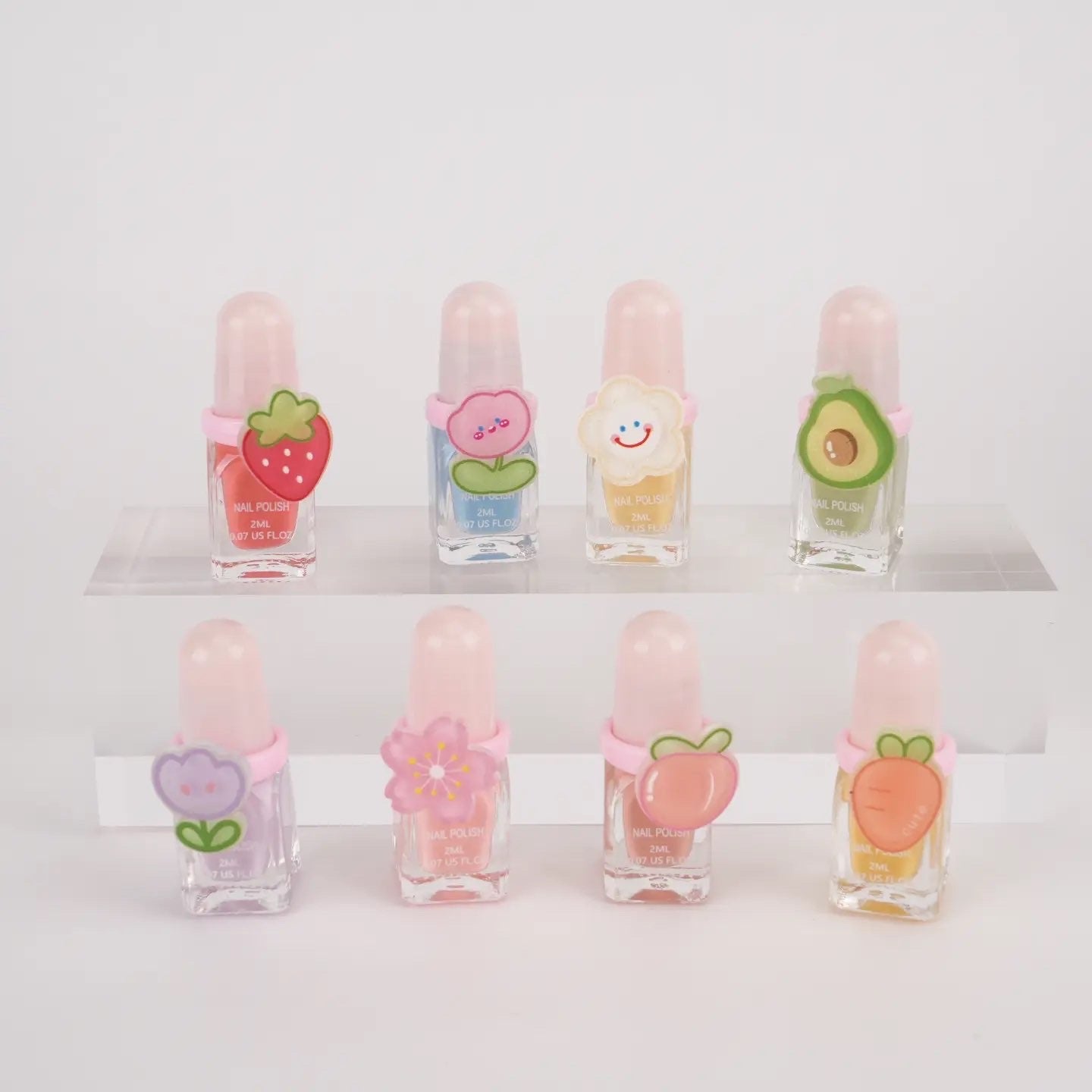 Fruity Ring Kids Nail Polish Set