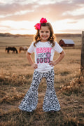 Leopard Bell Bottoms