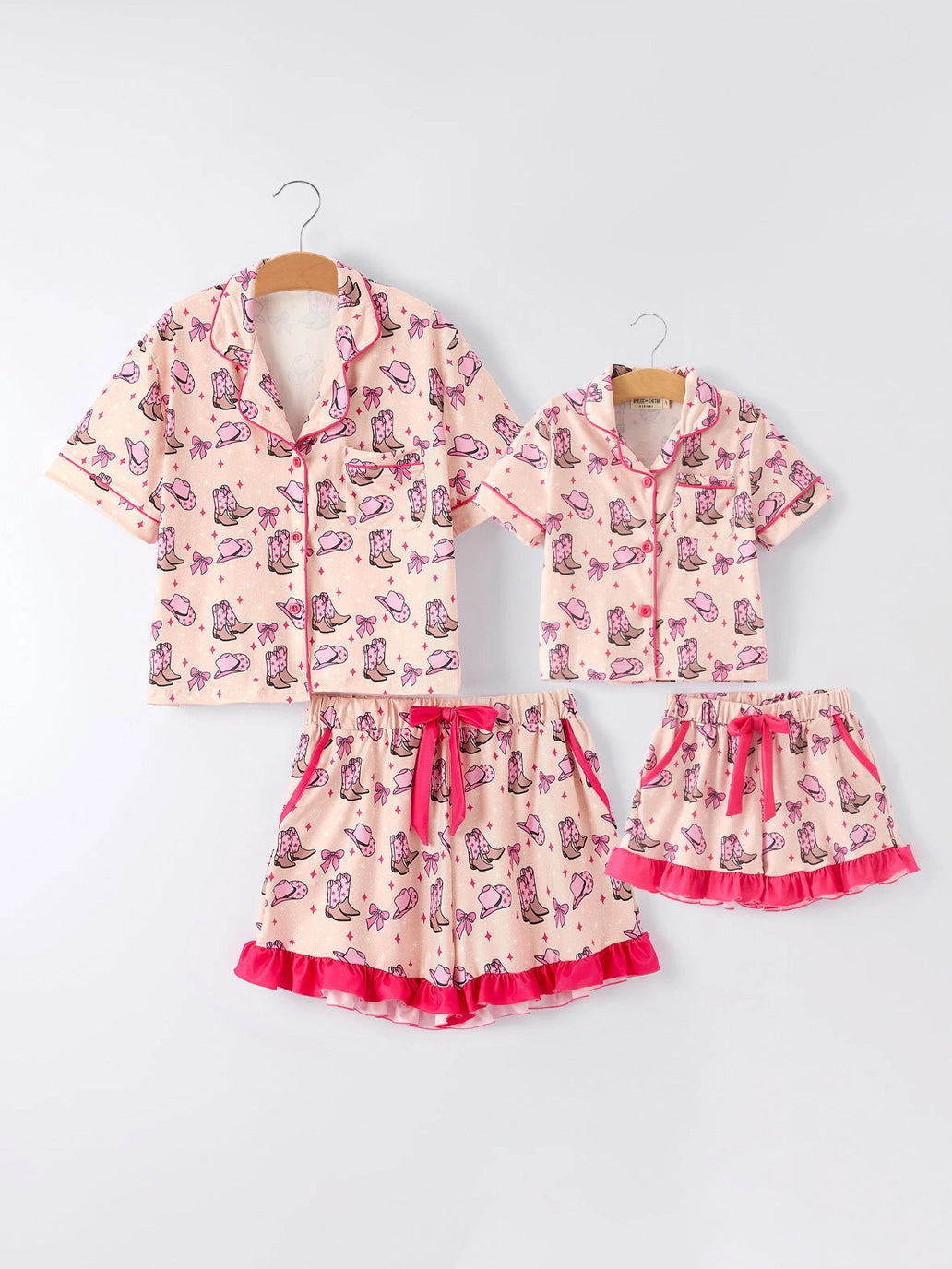 Mommy & Me Western PJ Set