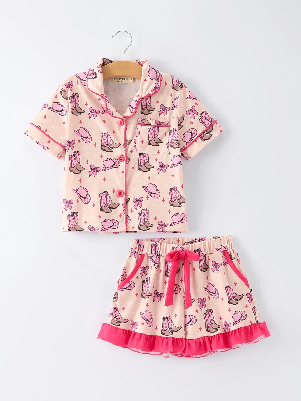 Mommy & Me Western PJ Set