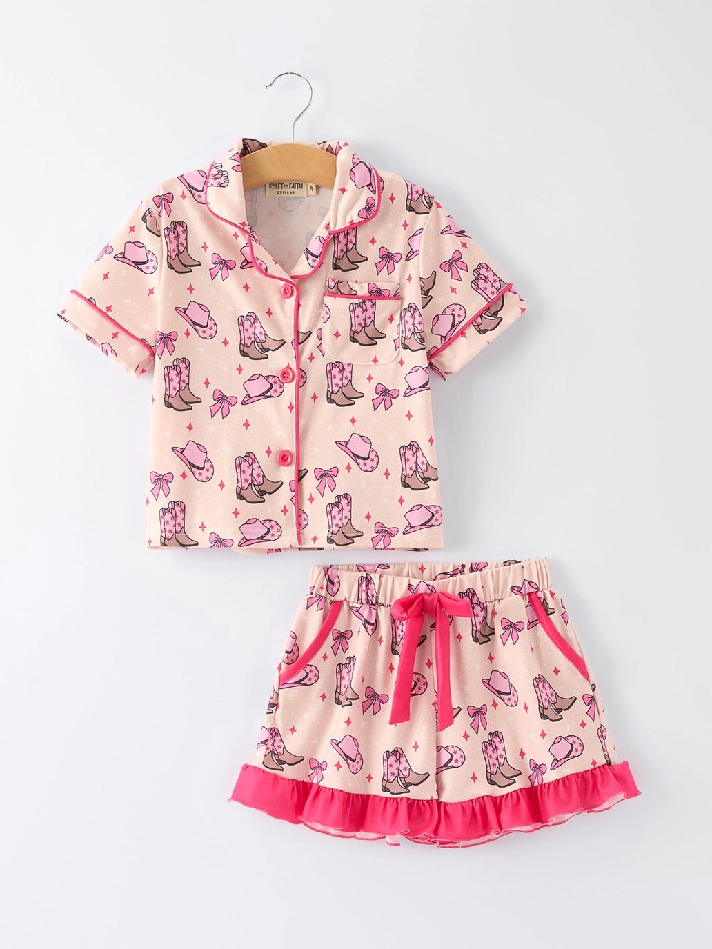 Mommy & Me Western PJ Set