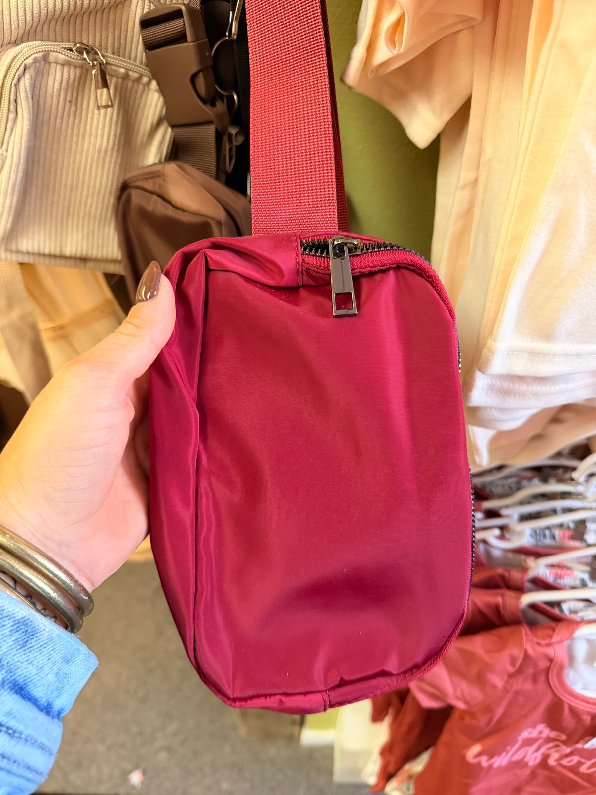 Red Fanny Pack